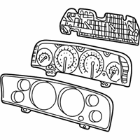 OEM 2003 Jeep Liberty Cluster - 56010572AE