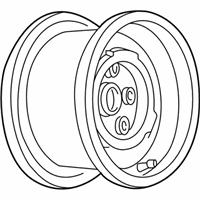 OEM 1990 Chevrolet C1500 Wheel - 9593585