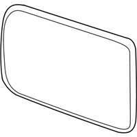 OEM Kia Borrego Outside Rear Mirror & Holder, Right - 876212J300