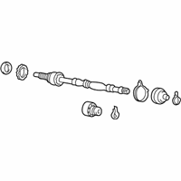 OEM 2003 Hyundai Accent Shaft Assembly-Drive, RH - 49500-25311