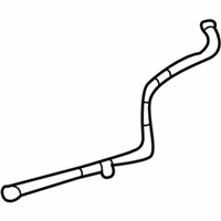 OEM 2003 Ford Mustang Lower Return Hose - 1R3Z-3A713-AA
