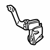 OEM 1999 Cadillac DeVille Front Door Mini Wedge Latch Kit-Rh - 12537470