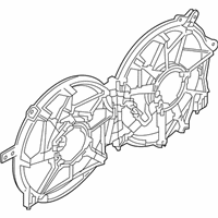 OEM 2020 Nissan Altima Motor Assy-Fan & Shroud - 21481-6CB0A