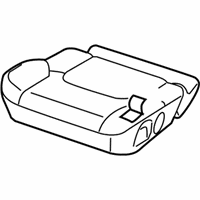 OEM 2011 Nissan Pathfinder Cushion Assy-Front Seat - 87350-ZS40A