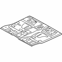OEM 2004 Ford Escape Floor Pan - YL8Z-7811135-AA