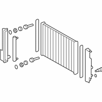 OEM 2008 Scion xB Radiator Assembly - 16400-28661