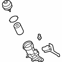 OEM BMW Oil Filter With Oil Cooler Connection - 11-42-7-841-587