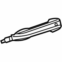 OEM 2016 Chrysler 200 Handle-Exterior Door - 1YB52JSCAE