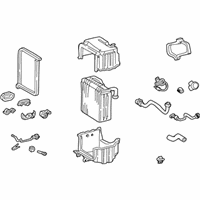 OEM 2001 Toyota Sienna Evaporator Assembly - 88510-08040