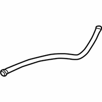 OEM 2003 BMW 325xi Engine Coolant Hose Expansion Tank To Coolant Pipe - 11-53-1-436-410