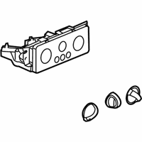 OEM Saturn Ion Heater & Air Conditioner Control Assembly (W/ Rear Window Defogger Switch) - 15806917