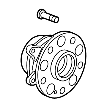 OEM Acura TLX Bearing Assembly, Rear - 42200-TGY-A01