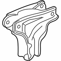 OEM 2000 Honda CR-V Bracket, RR. Engine Mounting - 50827-S10-000