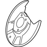 OEM 2008 Mercury Milan Splash Shield - AE5Z-2C028-B