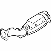 OEM Nissan Juke Exhaust Tube Assembly, Front - 20010-3YM0B