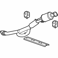 OEM 2012 Buick LaCrosse Front Pipe - 19420103