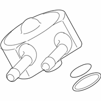 OEM Lincoln LS Oil Cooler - 2W4Z-6A642-BB