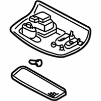 OEM 2005 Nissan Altima Lamp Assembly-Map - 26430-ZB002