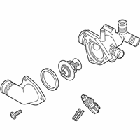 OEM 2018 Ford Transit-350 HD Thermostat Housing - BB3Z-8A586-A