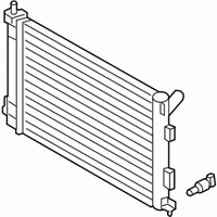 OEM Hyundai Elantra Coupe Radiator Assembly - 25310-3X650