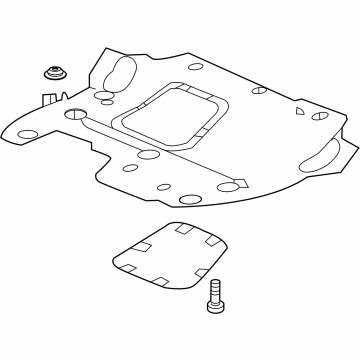 OEM 2022 Buick Envision Underbody Shield - 86771170
