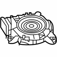 OEM 2018 Nissan Rogue Fan-Battery Case - 295D0-4BU0A