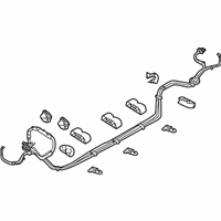 OEM 2018 Nissan Rogue Cable Assembly JUNC - 297A0-4BC0A