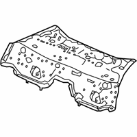 OEM 2021 Honda HR-V Floor, Middle - 65530-T7W-A00ZZ