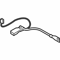 OEM 2012 BMW 128i Negative Battery Cable - 61-12-9-255-046