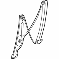 OEM 2009 BMW M3 Front Left Window Regulator - 51-33-7-140-587