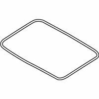 OEM BMW 740i Surrounding Seal - 54-10-7-245-551