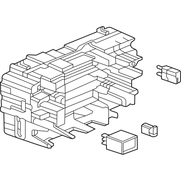 OEM 2022 Cadillac CT4 Fuse & Relay Box - 85131693