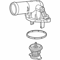 OEM Dodge Durango Thermostat Housing - 4893926AC