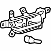 OEM 2017 Lexus NX200t Rear Door Inside Handle Sub-Assembly, Right - 69270-78020-A1