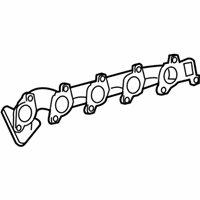 OEM 2005 Dodge Sprinter 3500 Exhaust Manifold - 5117523AA