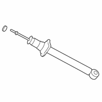 OEM 2013 Lexus LS600h ABSORBER Set, Shock - 48540-59116