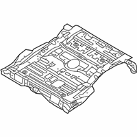 OEM Kia Rondo Panel Assembly-Rear Floor - 655101D500
