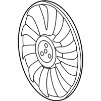 OEM 2020 Lexus UX250h Fan - 16361-31540