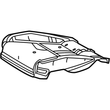 OEM 2022 Lexus NX250 PAD, FR SEAT CUSHION - 71512-78080
