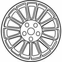 OEM 2005 Chrysler Sebring Wheel Disc - MR641139