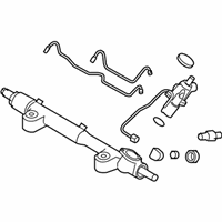 OEM 2008 Infiniti G35 Power Steering Gear Assembly - 49200-JK61B