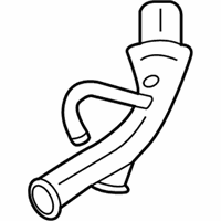 OEM 2001 Nissan Sentra Duct Assembly-Air - 16554-4Z000