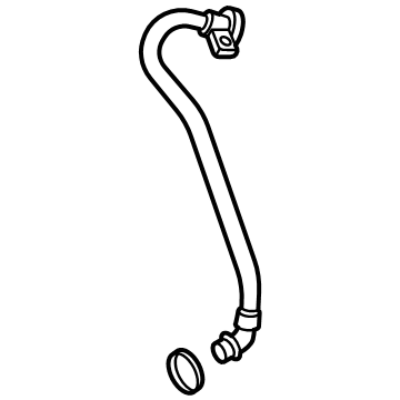 OEM 2020 BMW 745e xDrive TRANS. OIL COOLER FEED LINE - 17-22-9-452-051