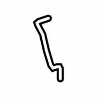 OEM Toyota Sequoia Lock Rod - 69312-0C030