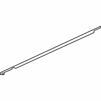 OEM 2018 Nissan Versa Note MOULDING Assembly - Front Door Outside, LH - 80821-9MB0A