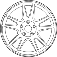 OEM Infiniti Q40 Wheel Rim - D0300-1NF8A