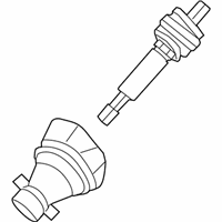 OEM 2010 Cadillac CTS Intermed Shaft - 22791583