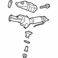 OEM Lincoln MKZ Catalytic Converter - HG9Z-5E212-D