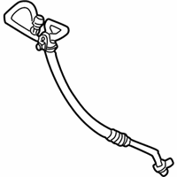 OEM BMW X5 Pressure Hose, Compressor-Condenser - 64-53-8-377-081