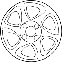 OEM 2001 Nissan Altima Aluminum Wheel - 40300-1Z500